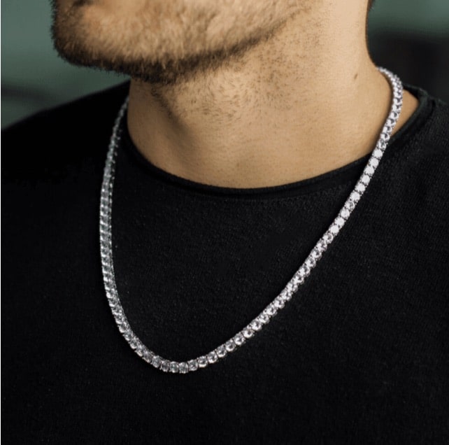 Corrente Riviera Premium (Ice Cravejada) 5mm