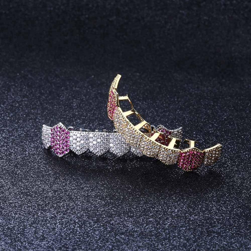 Grillz Purple Can Cravejado (Cores Prata E Dourado) - Uzi Store