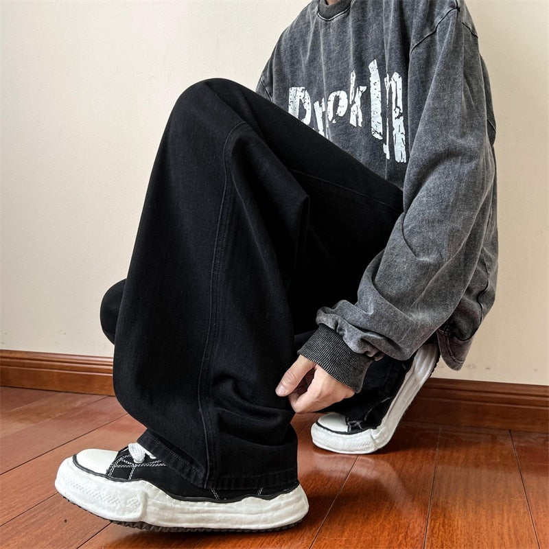Calça Canny Preta (em Brim)