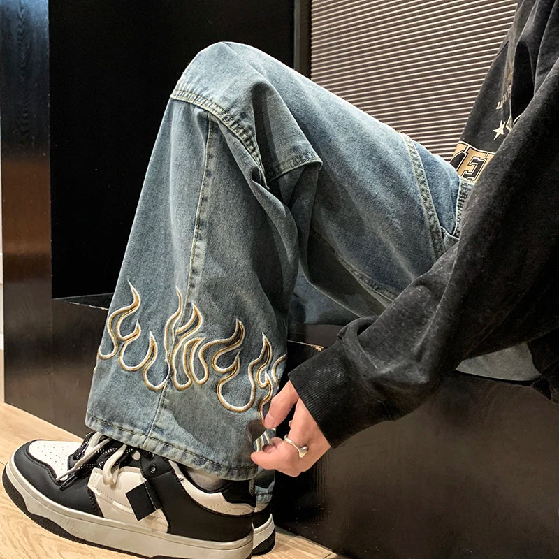 Calça Jeans Flame Azul