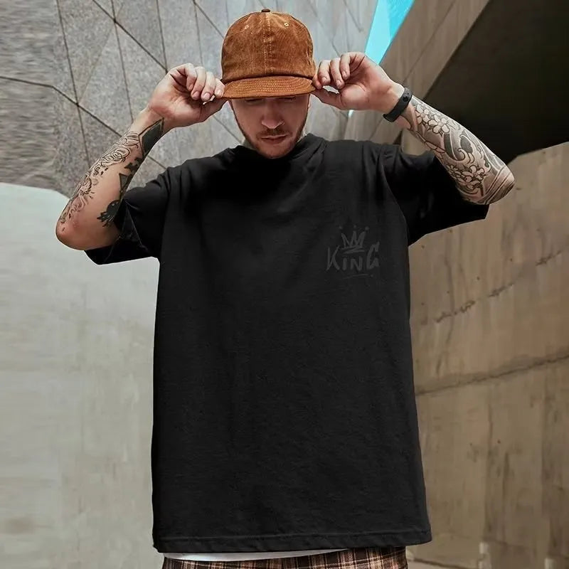 Camisa King Preta Oversized