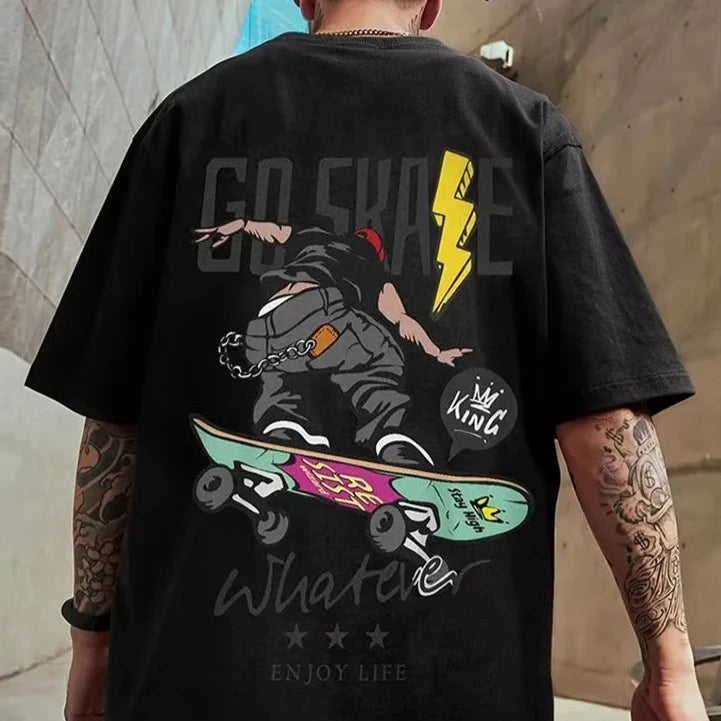 Camisa King Preta Oversized