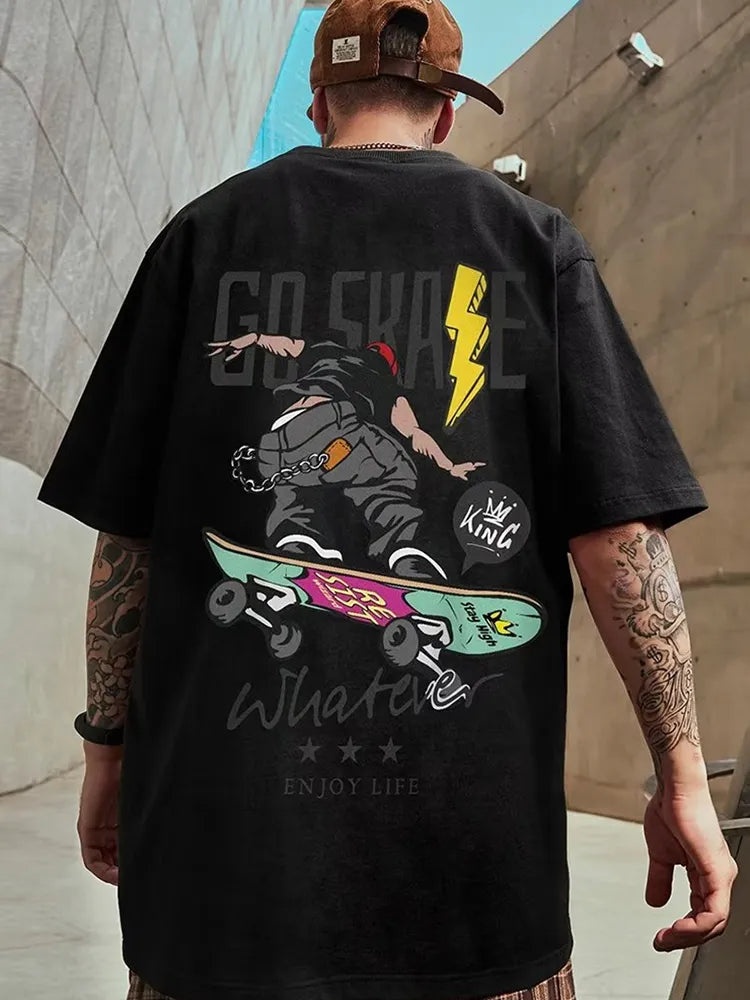 Camisa King Preta Oversized