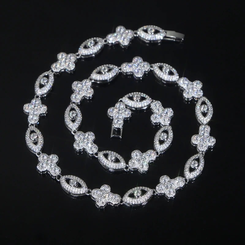Corrente Cross Eyes (Ice Cravejada) Premium
