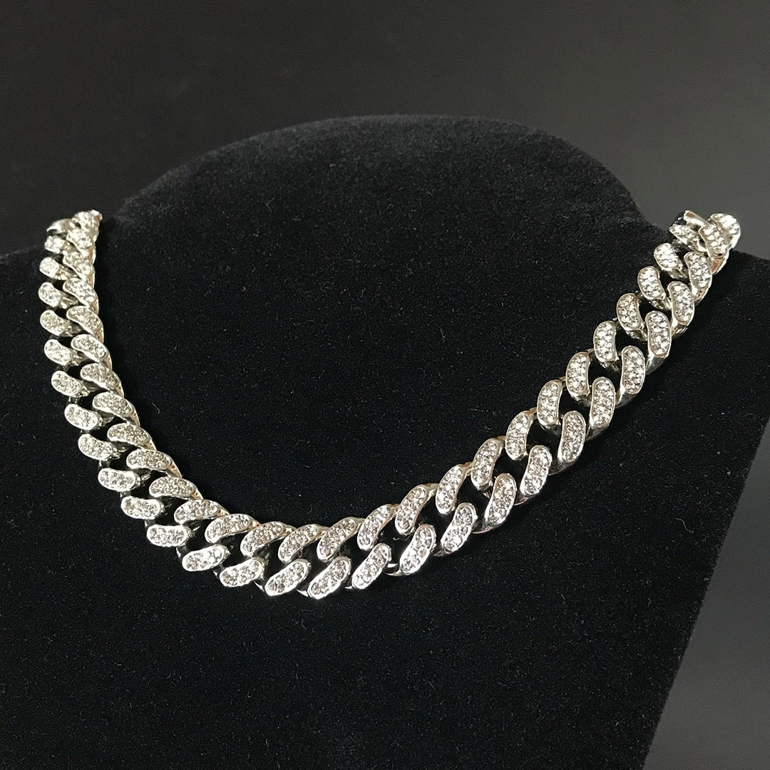 Corrente Cuban (Ice Cravejada) 13mm
