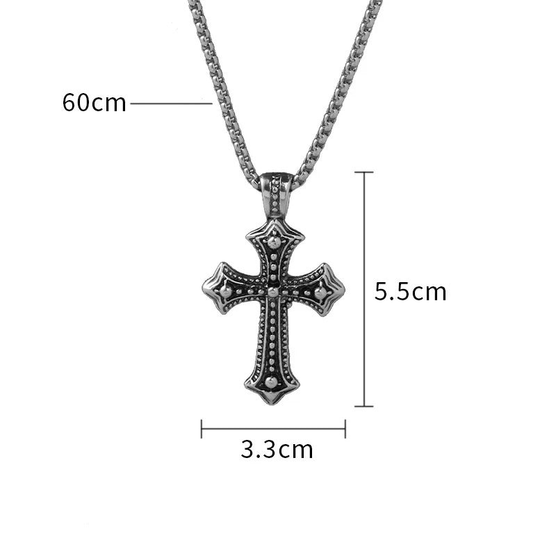 Corrente e Pingente Cruz