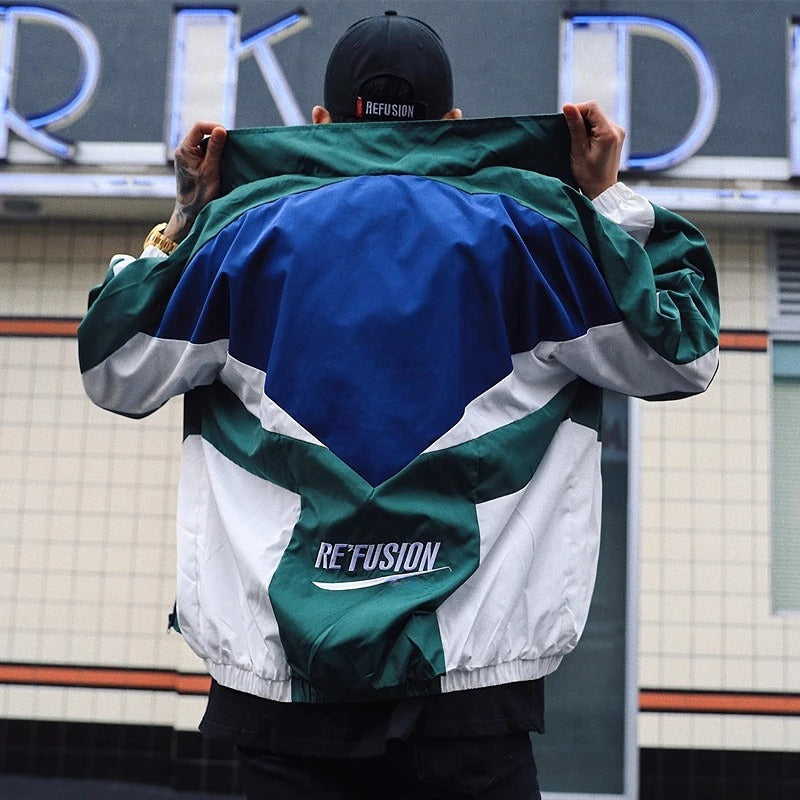 Corta Vento Blue Green
