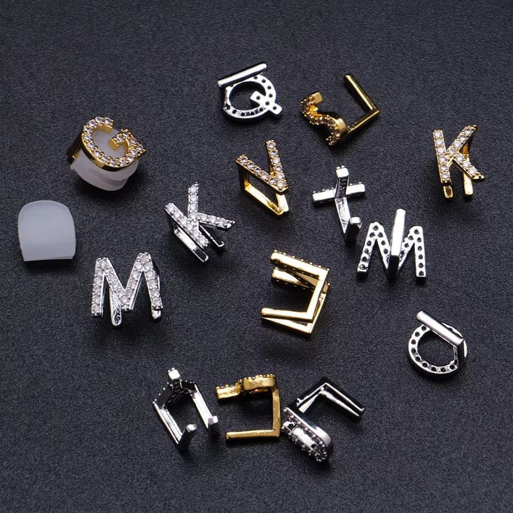 Grillz Personalizado (Ice Cravejado) - Acompanha Massa Modeladora