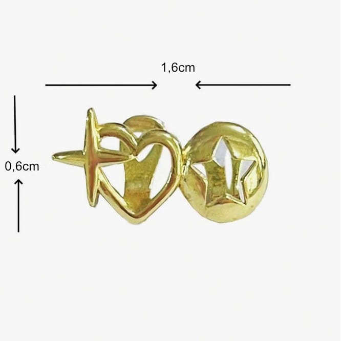 Grillz Trap Luv para 2 dentes (Acompanha massa modeladora)