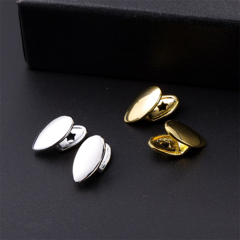 Grillz Vamp Para Dentes Caninos (2 unidades) - Acompanha Massa Modeladora