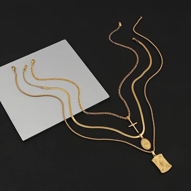 Kit Archangel (3 Correntes + 3 Pingentes)