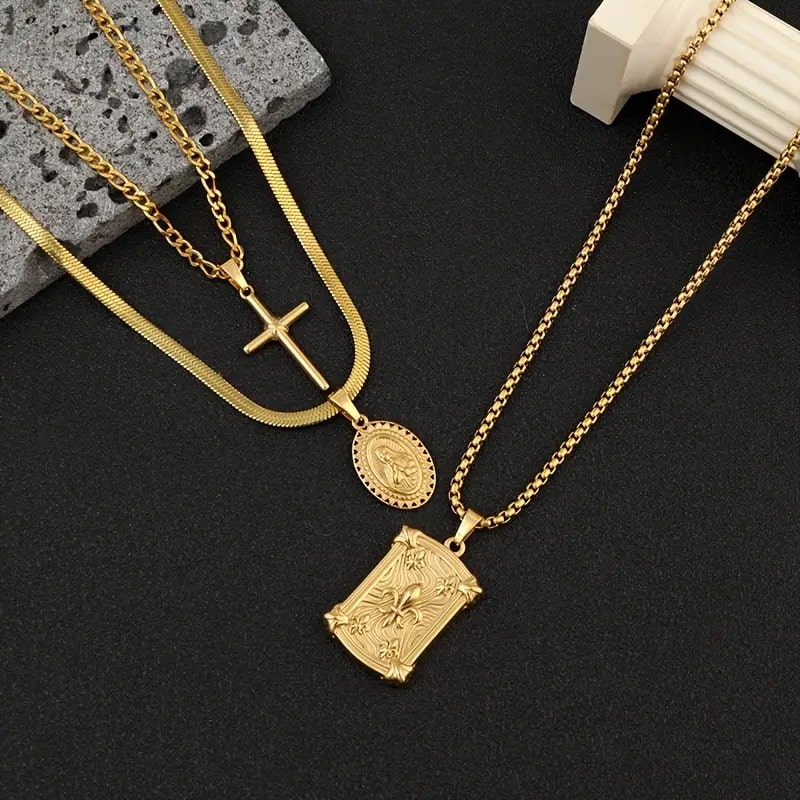 Kit Archangel (3 Correntes + 3 Pingentes)