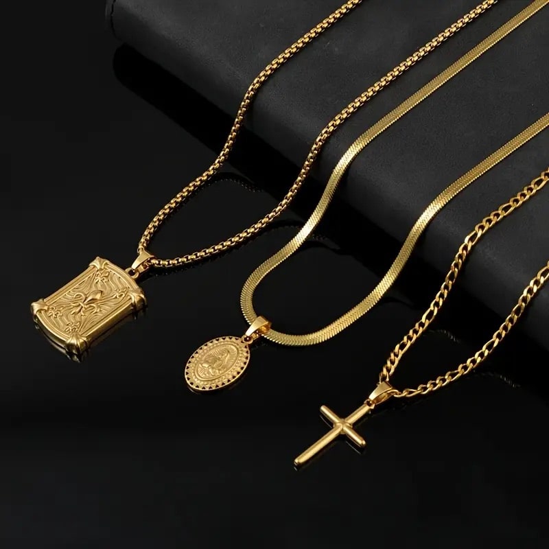 Kit Archangel (3 Correntes + 3 Pingentes)