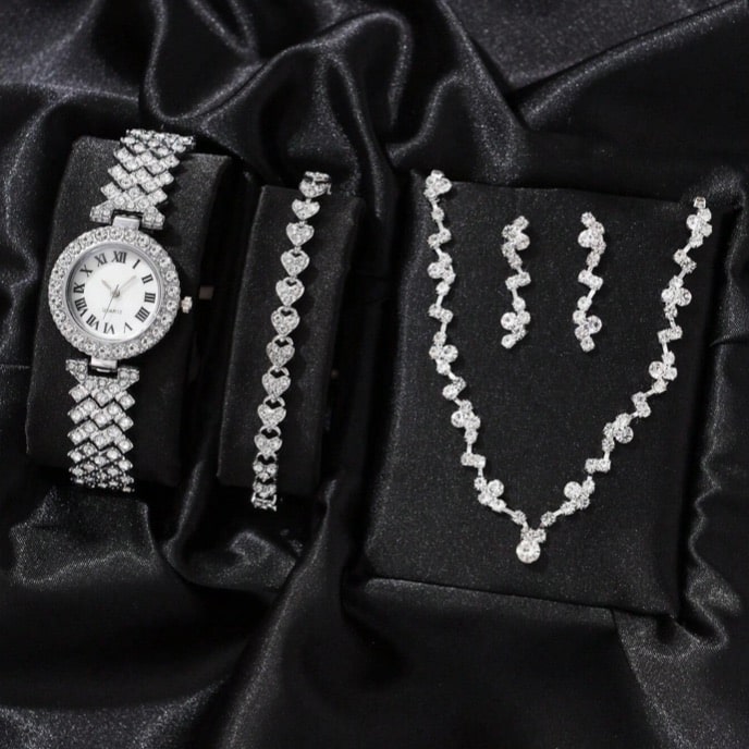 Kit Feminino Crystal - 4 peças (Ice Cravejado)