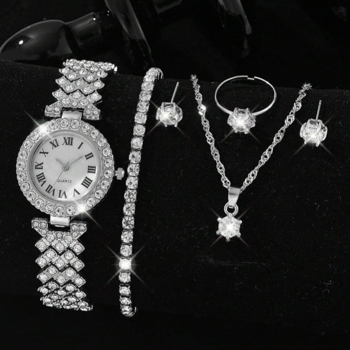 Kit Feminino Diamond - 5 peças (Ice Cravejado)