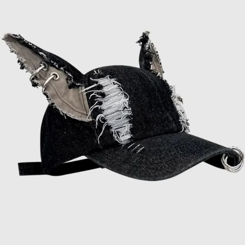 Boné Distressed Lobo