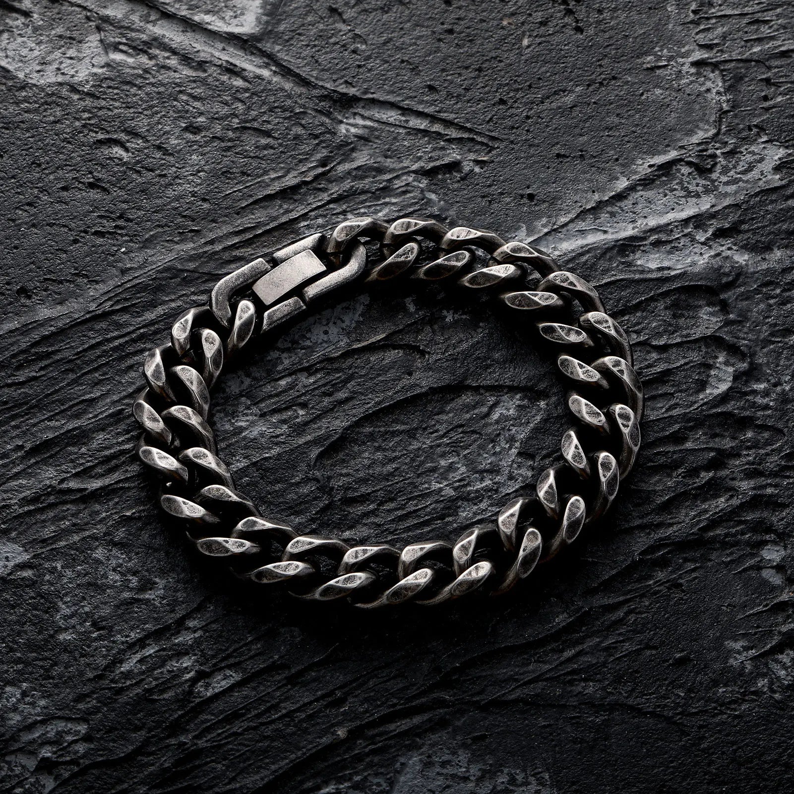 Pulseira Cuban (em Aço Inoxidável) 10mm