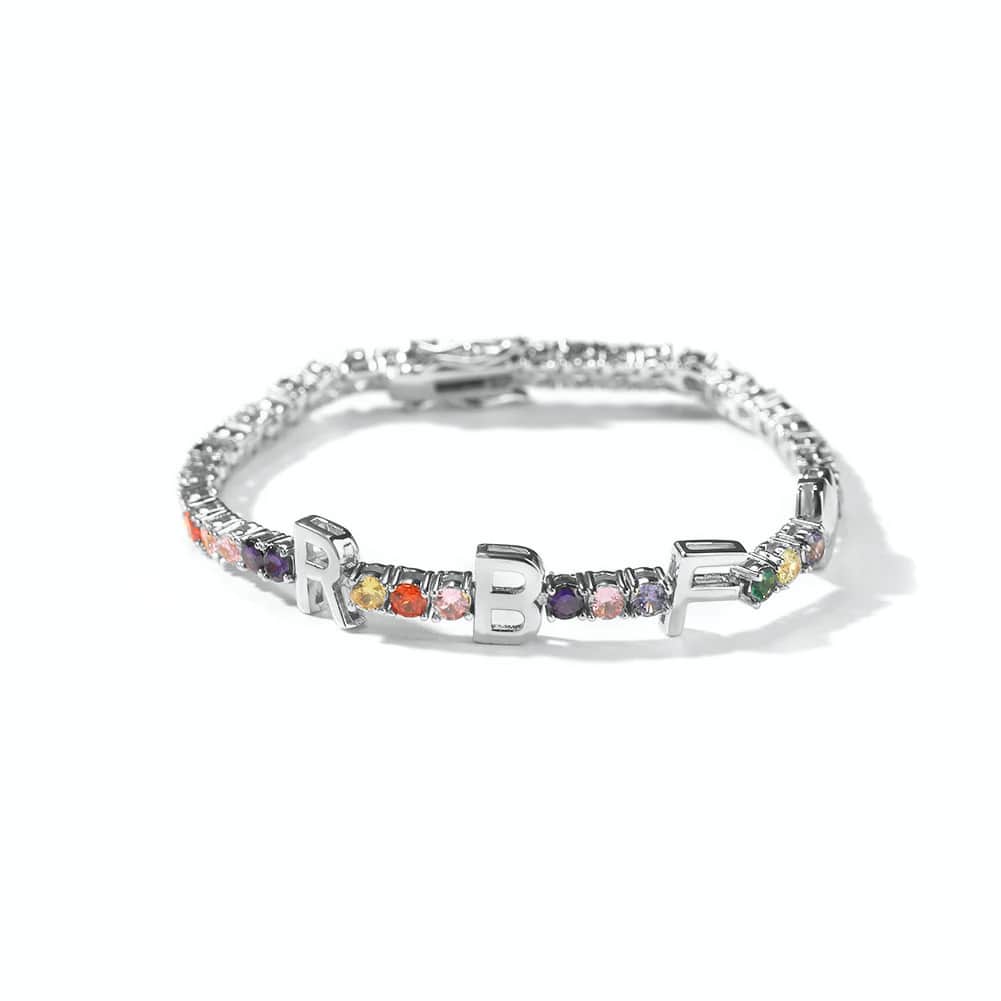Pulseira Riviera Personalizada (Ice Cravejada) 3mm