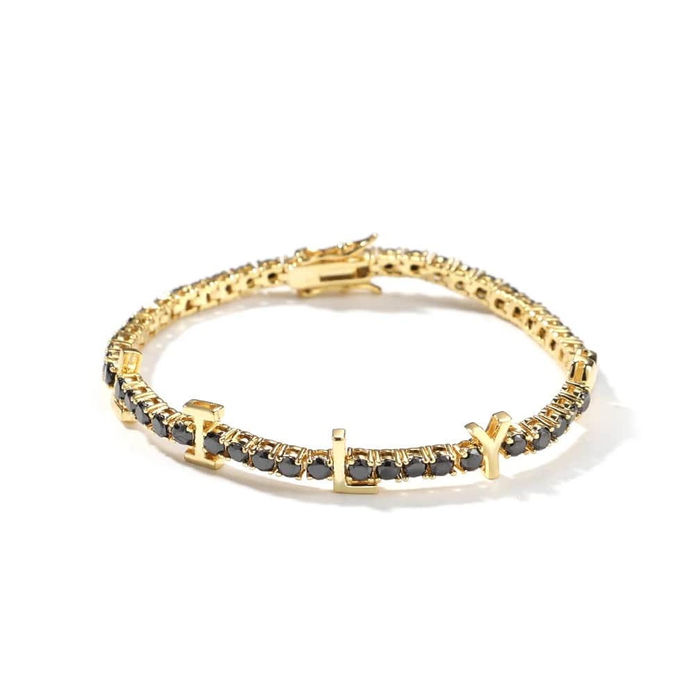 Pulseira Riviera Personalizada (Ice Cravejada) 3mm