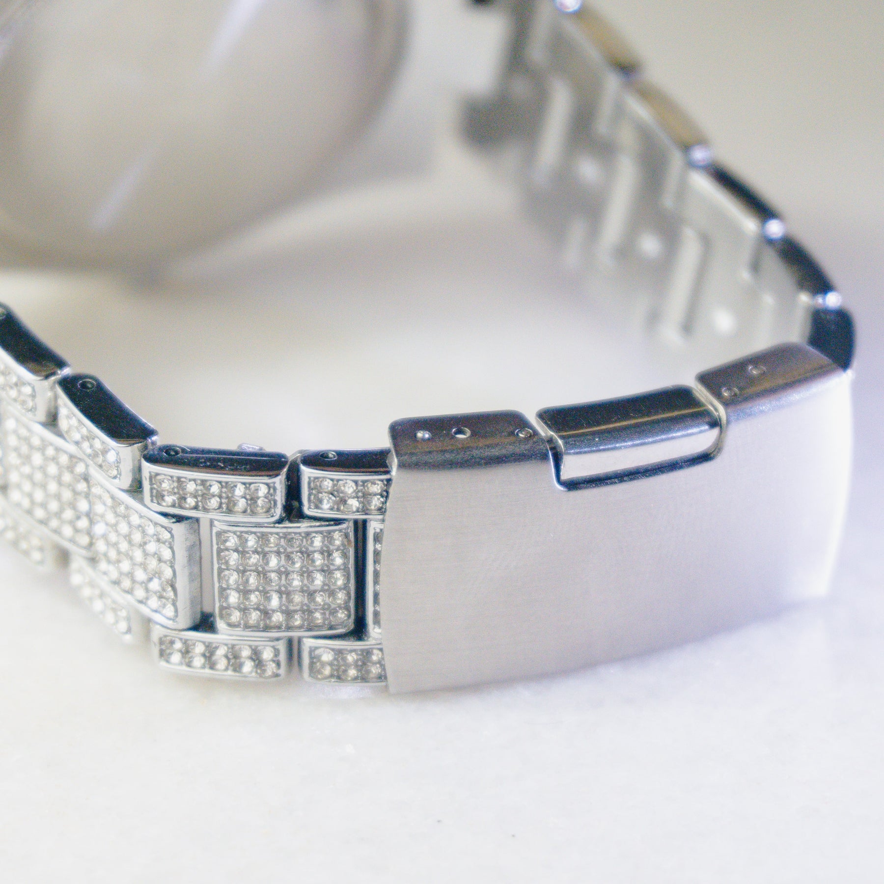 Relógio Holly (Ice Cravejado) Azul