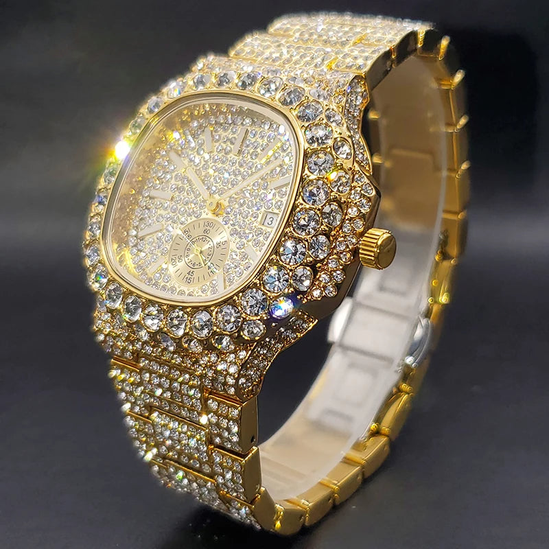 Relógio Ice Luxury Cravejado 2.0