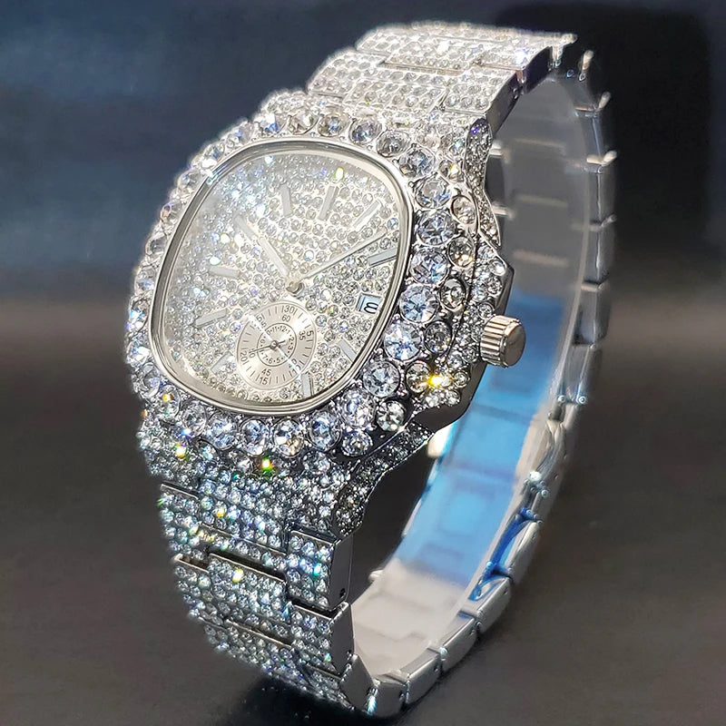 Relógio Ice Luxury Cravejado 2.0
