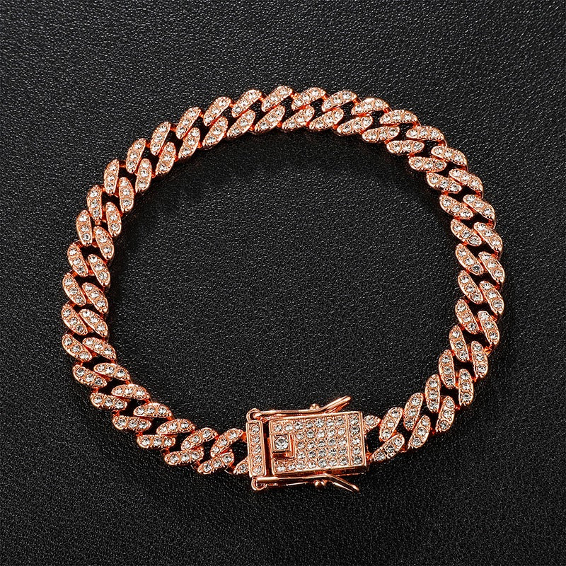 Pulseira-Cuban-Fina-Ice-Cravejada-rose