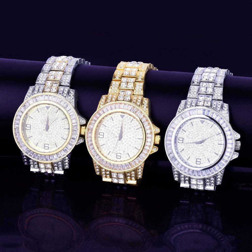 Relogio-Slim-Ice-Cravejado-Prata-Dourado-Mesclado
