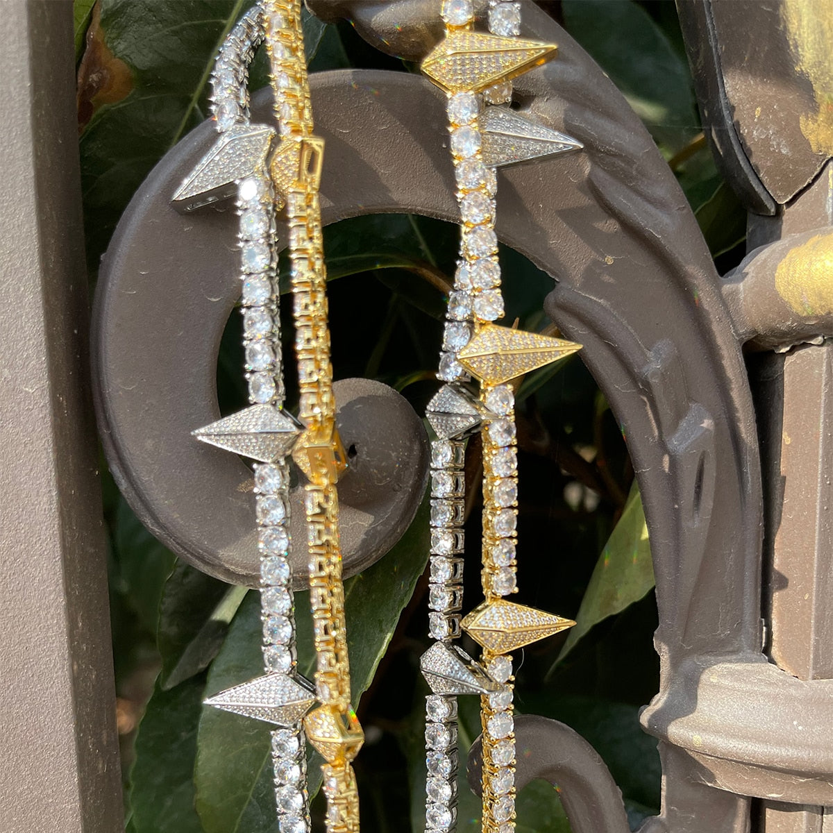 Corrente Riviera Premium Wakanda (Ice Cravejada) 4mm