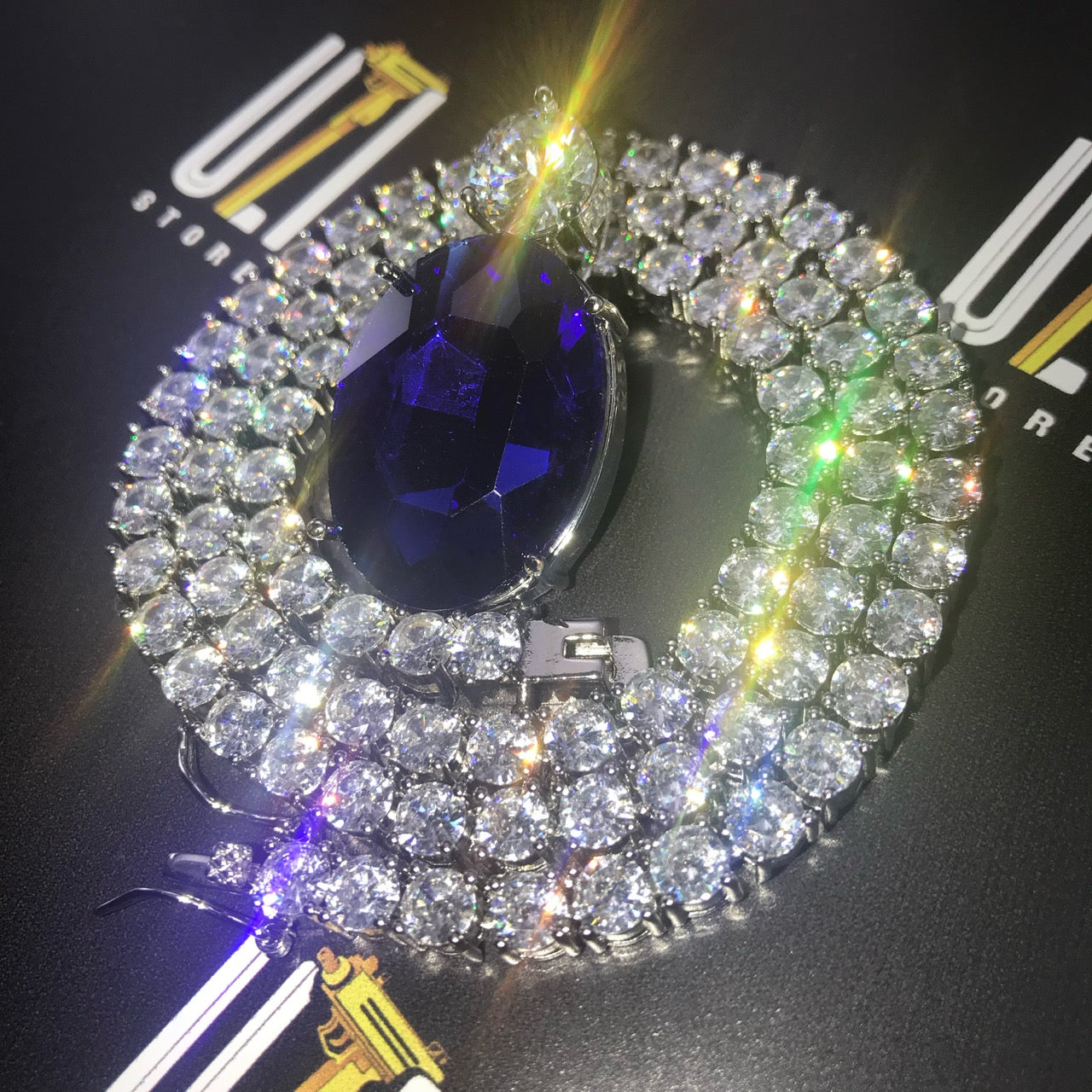 corrente-pingente-bolha-riviera-bluestone-ice-cravejado-prata-dourado