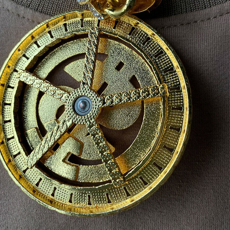 pingente-spin-money-ice-cravejado-encaixe-cuban-13mm-dourado
