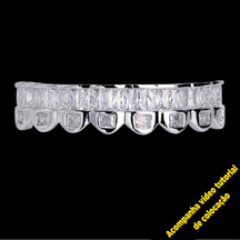 Grillz Quavo Ice Cravejado (Acompanha Massa Modeladora)