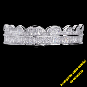 Grillz Quavo Ice Cravejado (Acompanha Massa Modeladora)