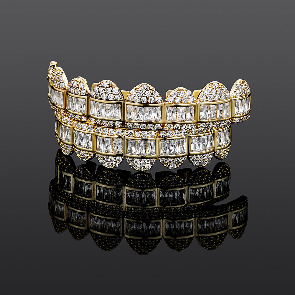 Grillz Diamond Ice Cravejado (Acompanha Massa Modeladora)