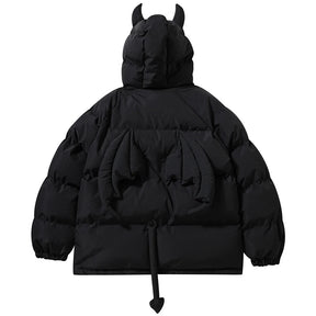 Jaqueta Puffer Devil Black