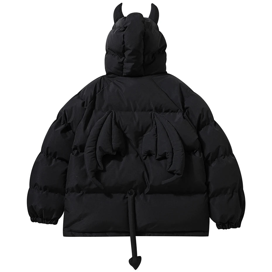 Jaqueta Puffer Devil Black