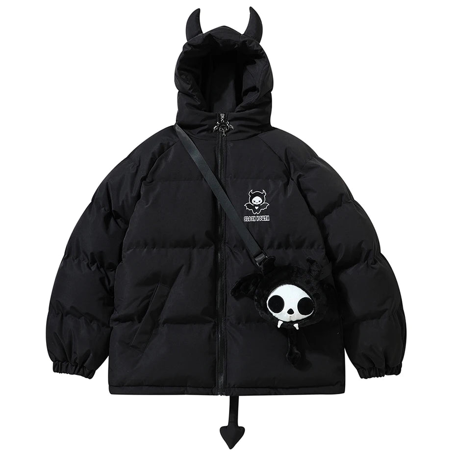 Jaqueta Puffer Devil Black