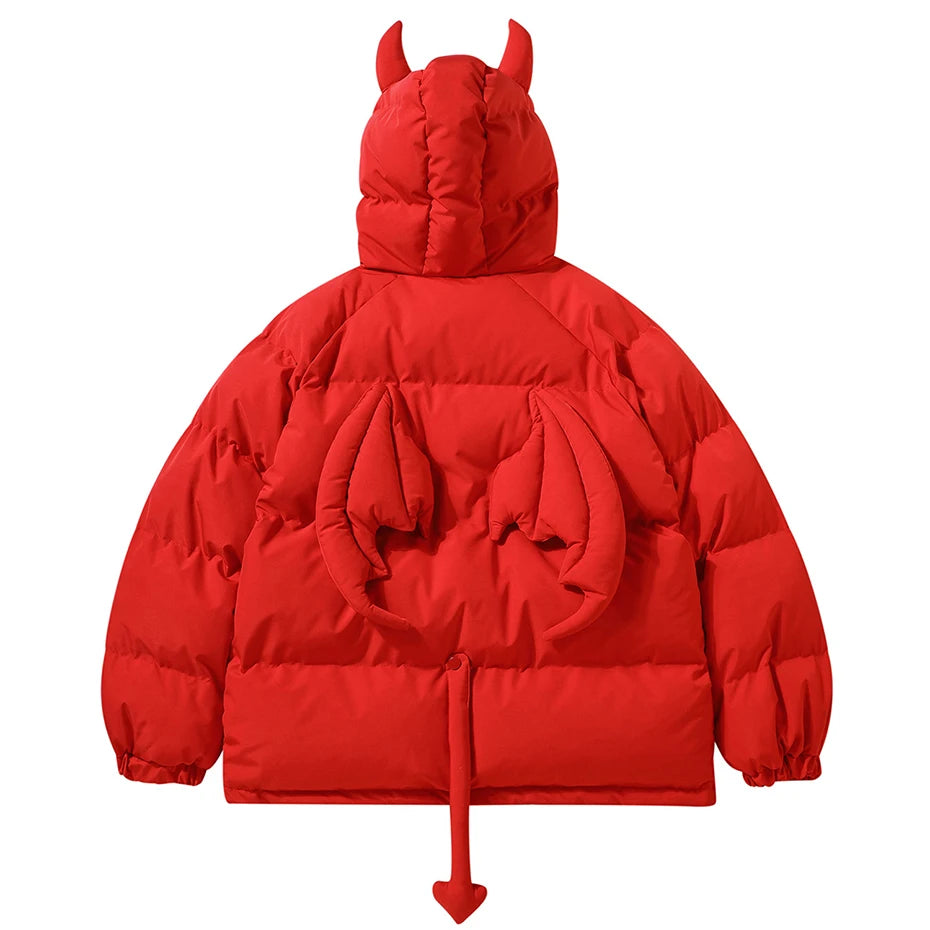 Jaqueta Puffer Devil Red