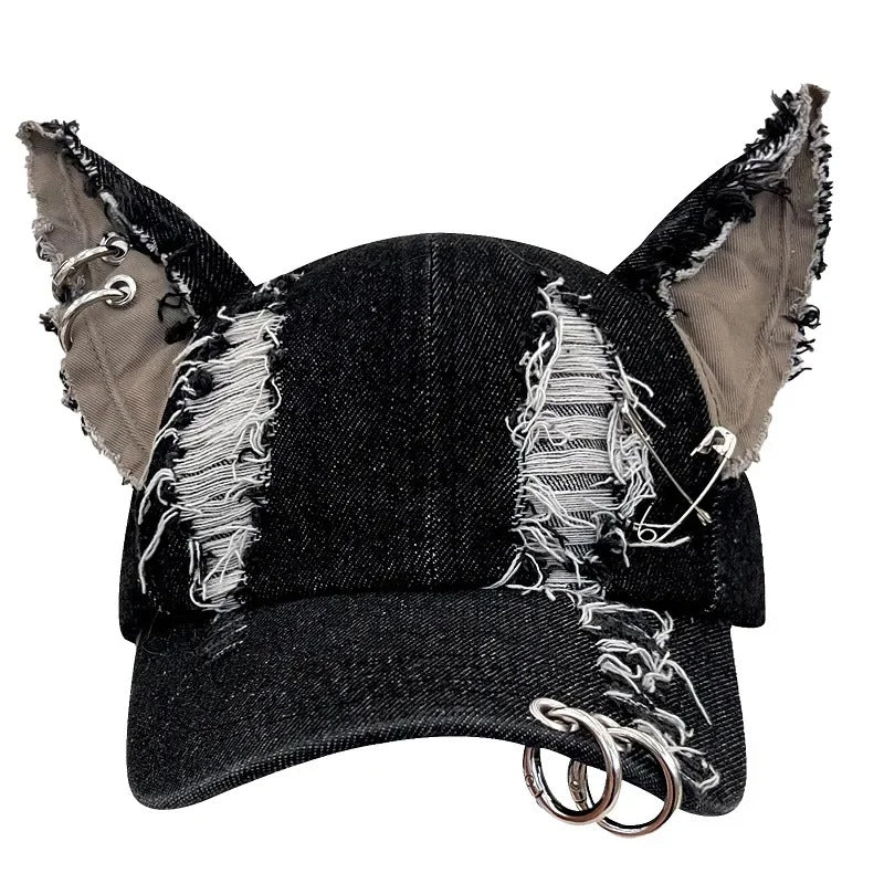 Boné Distressed Lobo