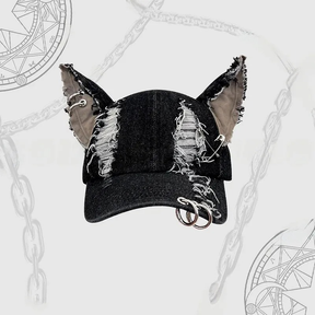 Boné Distressed Lobo