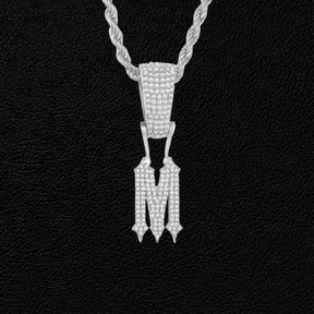 Pingente Pointed Ice Cravejado (Personalizado) + Presente: Corrente
