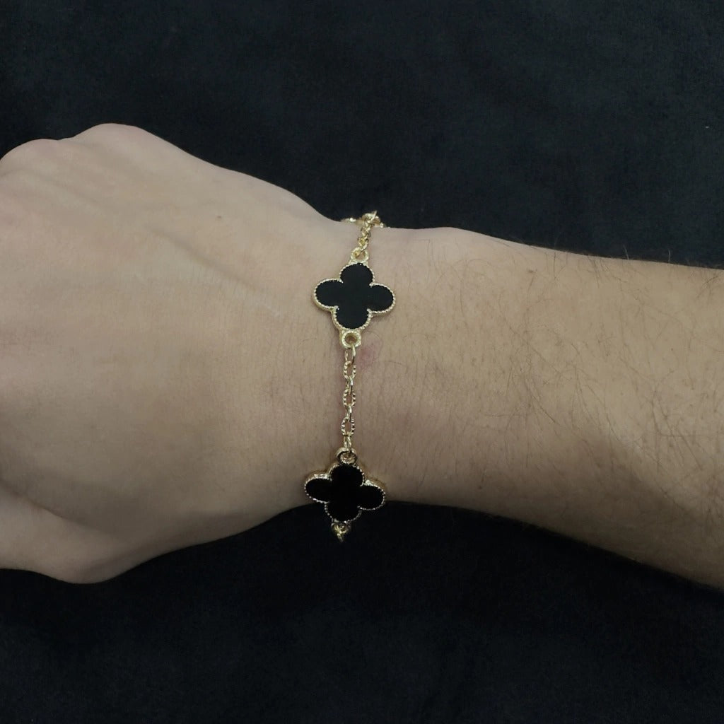 pulseira-Trevo-Type-Neymar-dourado-clover-4