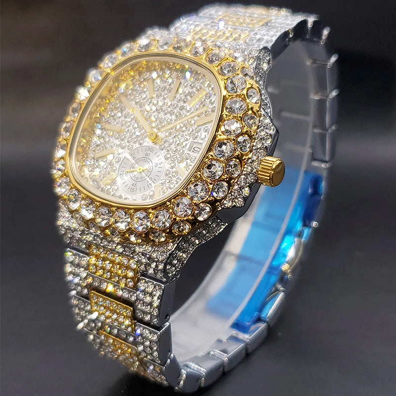 Relógio Ice Luxury Cravejado 2.0