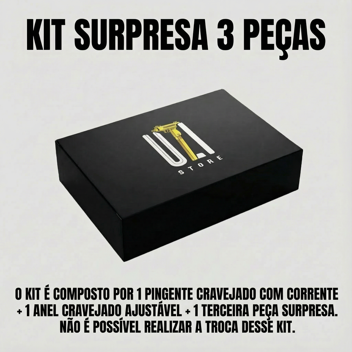 Kit Surpresa 3 Peças