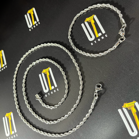 Kit Rope Chain (Corrente + Pulseira)