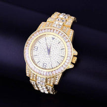 Relogio-Slim-Ice-Cravejado-Dourado